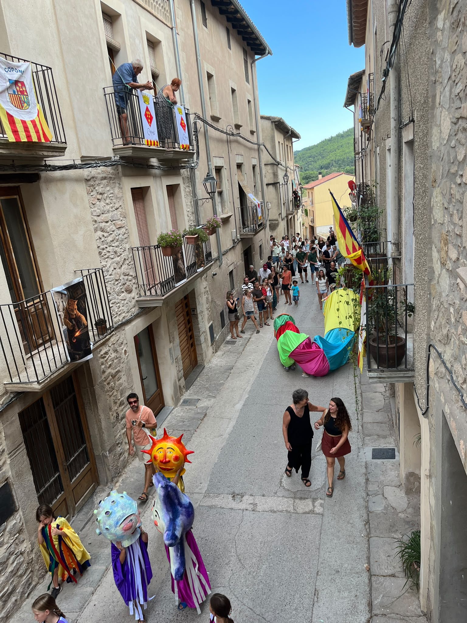 La Festa Major de Copons, un èxit de participació gràcies a la implicació de tothom